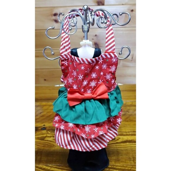 Build a bear Christmas apron - Picture 1 of 6